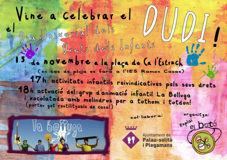 Festa Dia Universal dels Drets dels Infants.