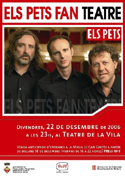 Cartell dels Pets fan Teatre