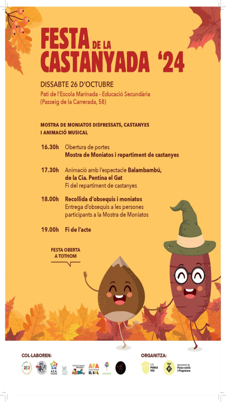 Cartell Festa de la Castanya 2024
