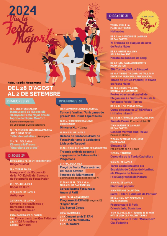 Cartell Festa Major 2024