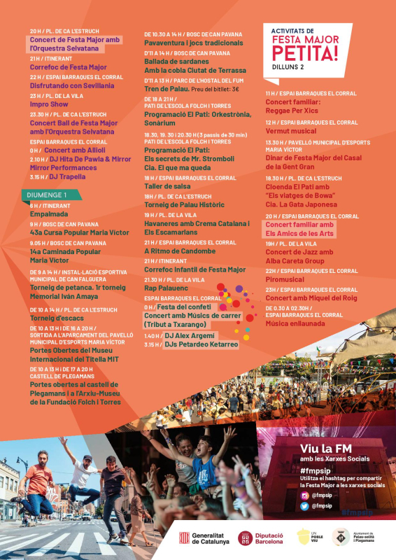 Segon cartell Festa Major 2024