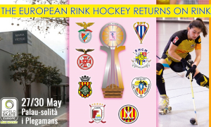 Cartell Final europea Hoquei a Palau 2021