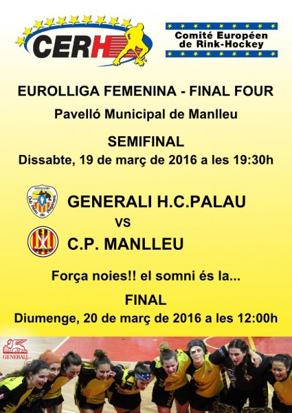 Cartell Final Four Hoquei