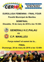 Cartell Final Four Hoquei