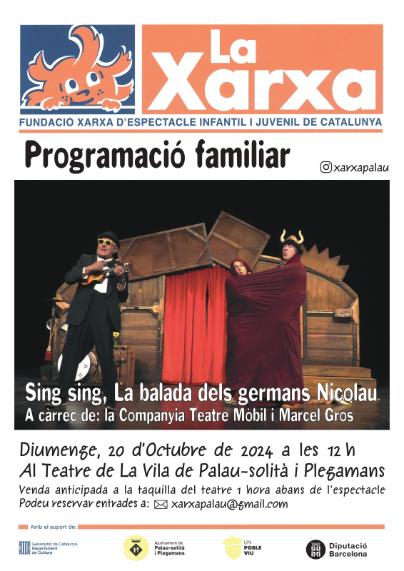 Cartell La Xarxa_Sing sing