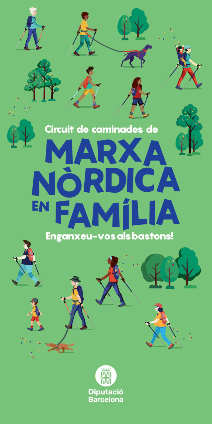 Cartell Marxa nòrdica en família