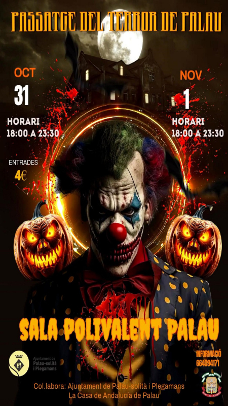 Cartell Passatge del Terror_HALLOWEEN 2024