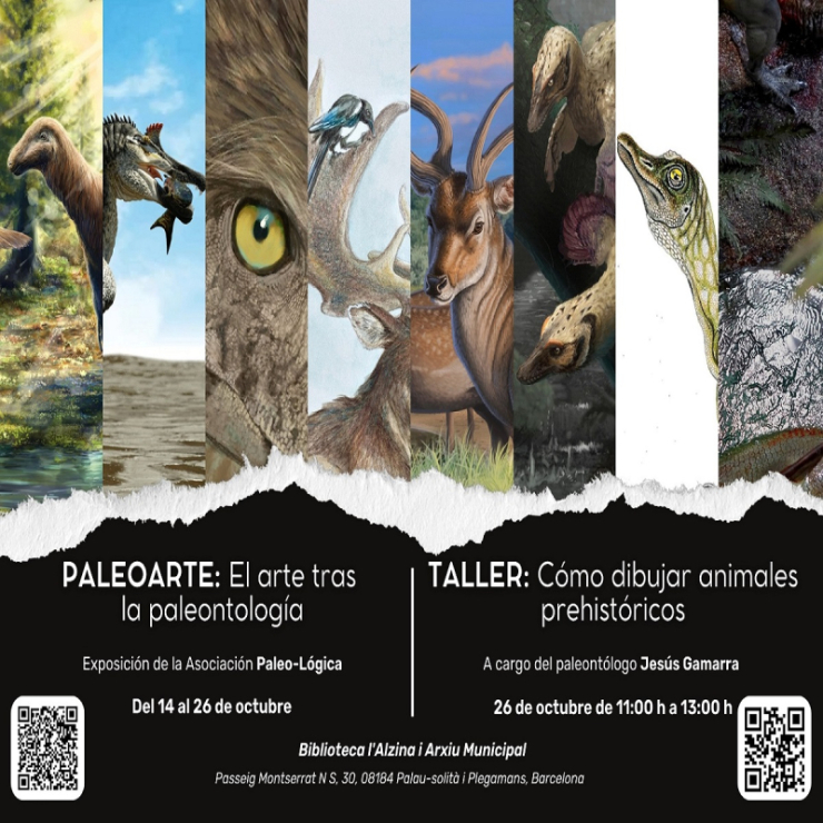 Cartell petit_Exposició PALEOART
