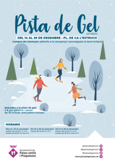 Cartell de la Pista de Gel sintètic