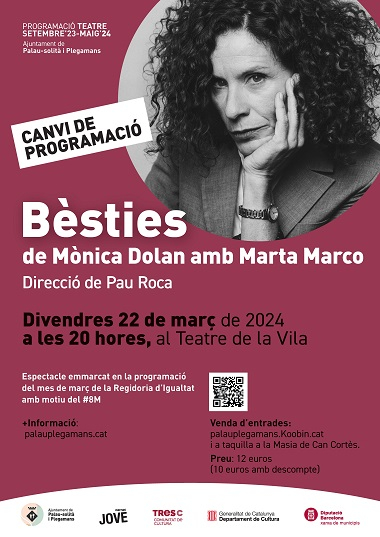 Cartell de l'obra bèsties