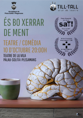 Cartell teatre_ÉS BO XERRAR DE MENT