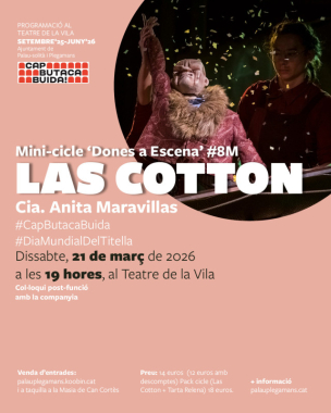 Cartell Teatre Estable_Titelles_LAS COTTON