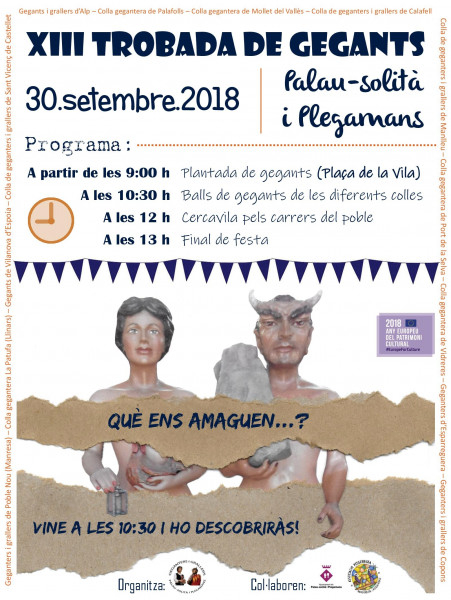 XIII Trobada Gegantera a Palau-solità i Plegamans