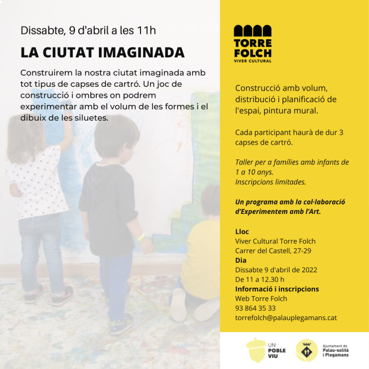 Tallers d'Art en Família abril