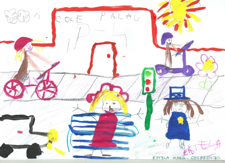 CATEGORIA A SEGON PREMI.Estela Maria, Escola Palau P4
