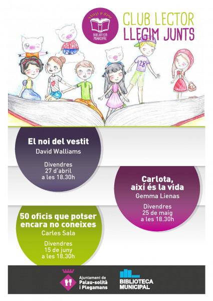 Cartell Club Llegint Junts