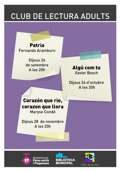Club de lectura d'adults