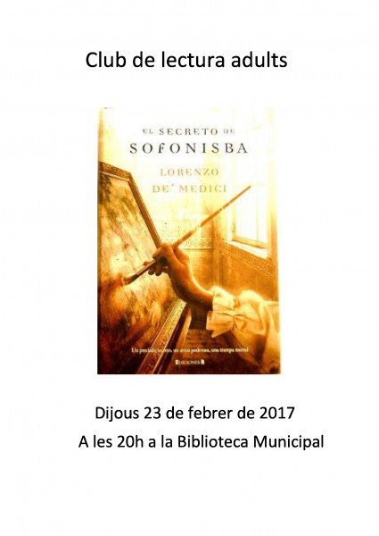 club lectura adults febrer 2017
