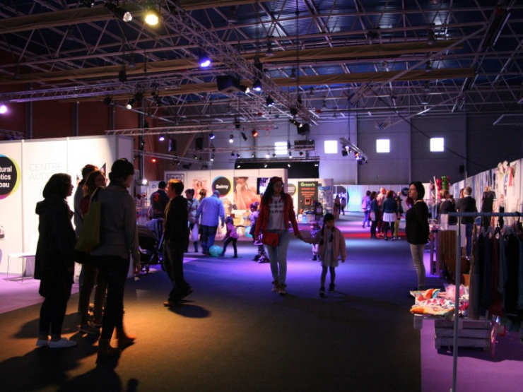 Estands al Comerç Fest.