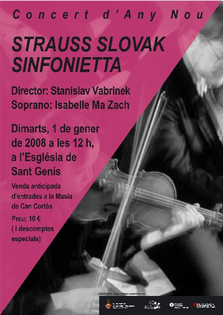Cartell del Concert d'Any Nou