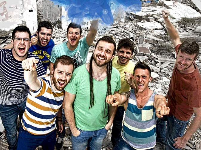 Imatge promocional del grup 'El son de la chama'.