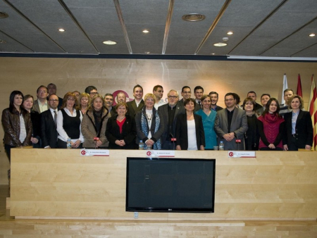 Personalitats assistents al lliurament de premis de la Cambra de Comerç de Sabadell