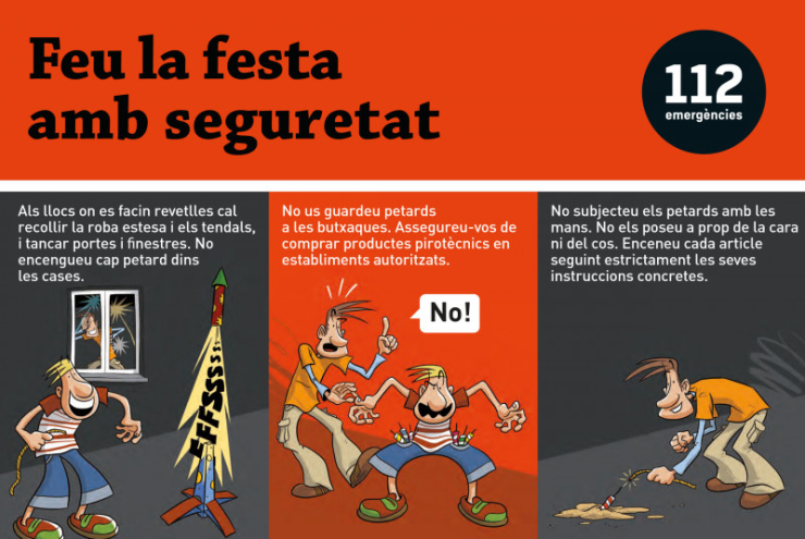 Consells de seguretat Revetlla Sant Joan