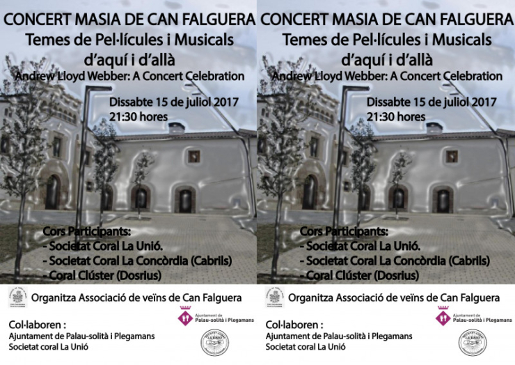 Concert Masia Can Falguera