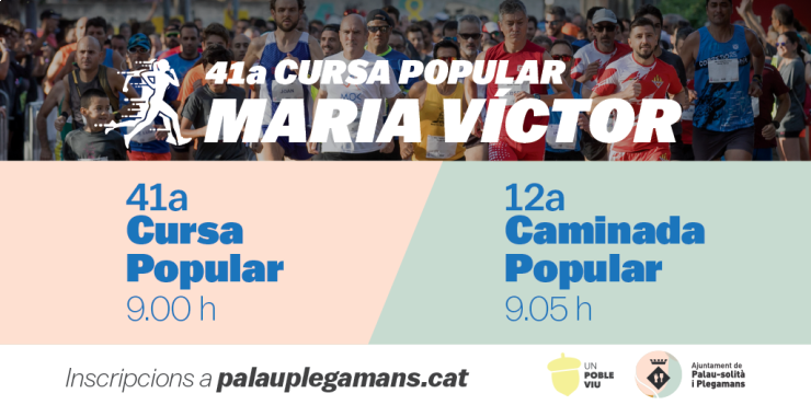 S’obren les inscripcions per internet per participar en la Cursa Maria Víctor 2022