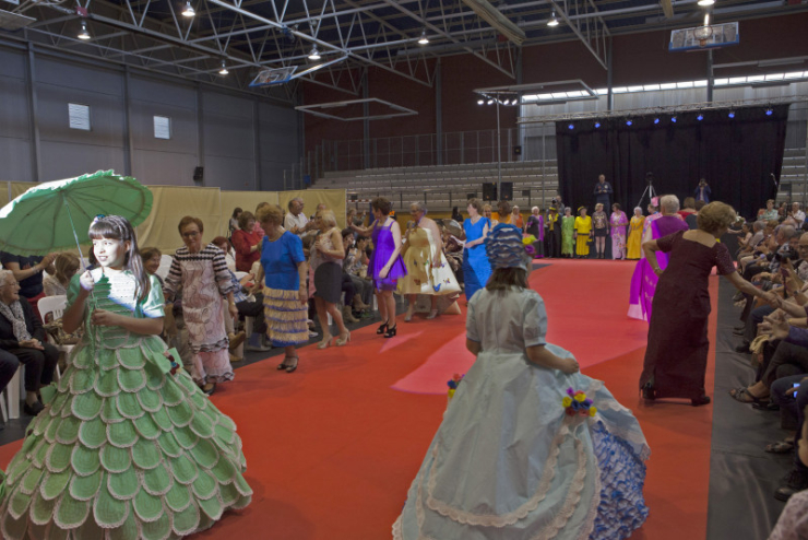 Alguns dels vestits de la desfilada