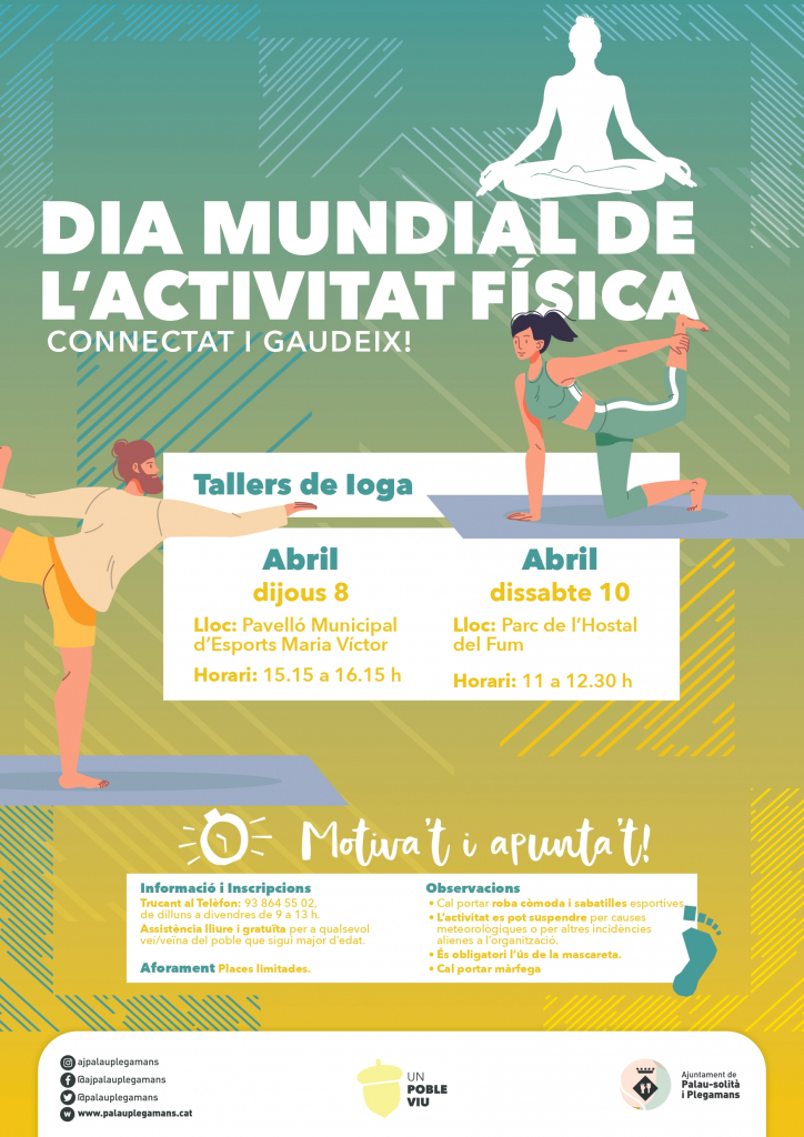 Cartell Dia Mundial Activitat Física