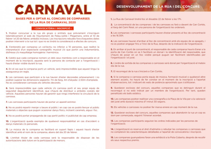 Díptic Carnaval - 2