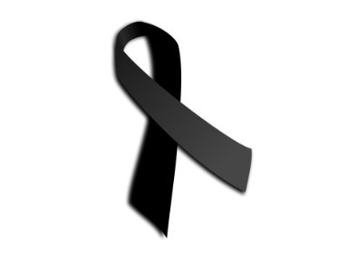 Llaç negre com a signe de dol.