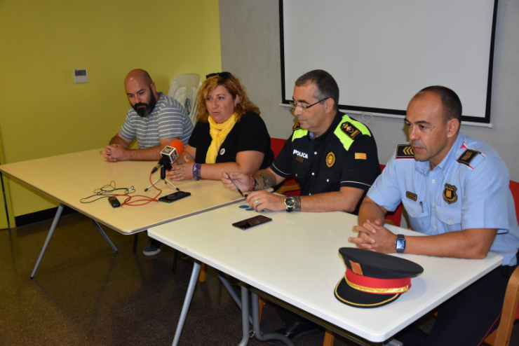 Roda de prema de valoració de la subcomissió de seguretat de la Festa Major.