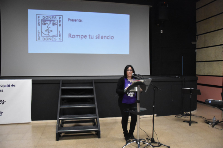 Acte 25N - Parlament regidora Patricia Freire.