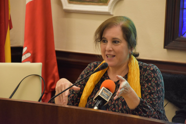 Montserrat Flores, presidenta Associació de Comerciants.
