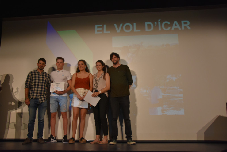 Entrega reconeixements Certamen Atenea