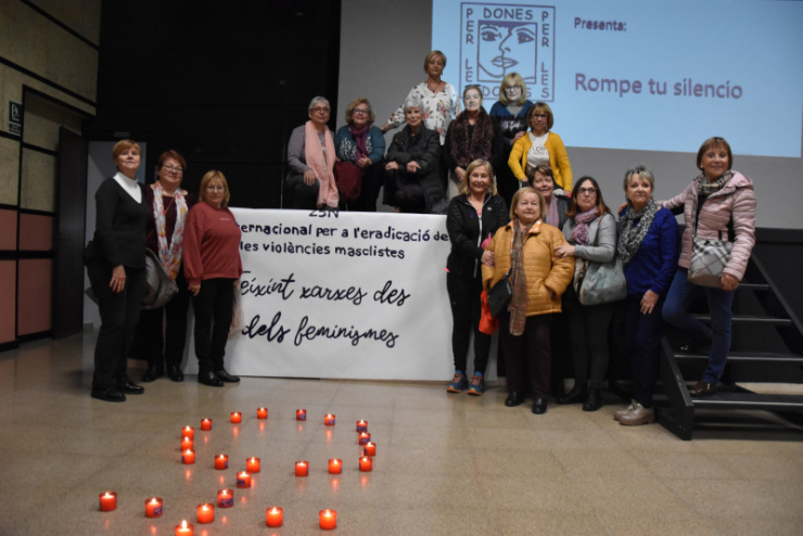 Acte 25N - L'Associació Dones per les Dones.