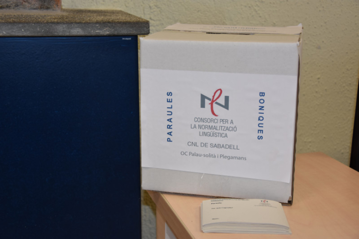 Bústia de "Paraules boniques" al SAC