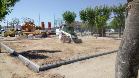 Obres iniciades C/Rbla del Sol