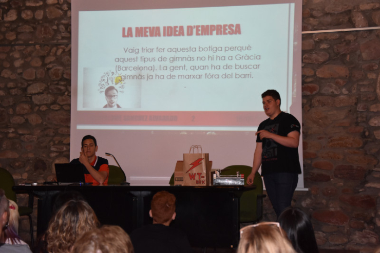 Presentació de projectes del PFI-PTT de comerç