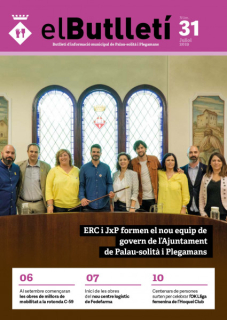 Portada butlletí municipal Juliol 2019