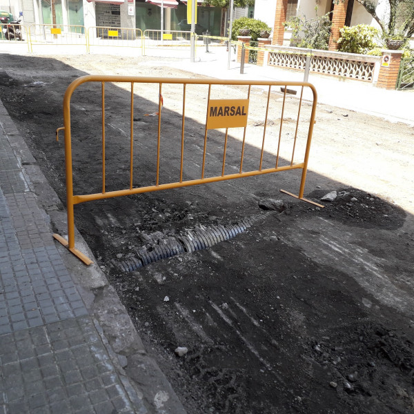 Escomesa superficial al carrer Barcelona