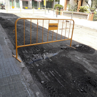 Escomesa superficial al carrer Barcelona