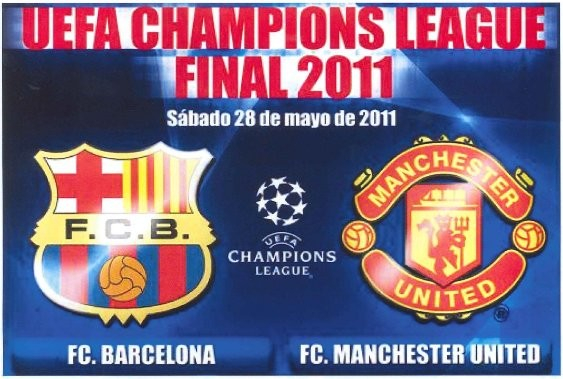 Final Champions League Barça-Manchester