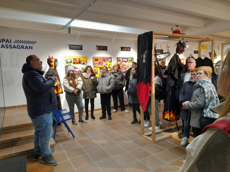 Exposició 10 anys dels Deixebles del Dimoni de la Pedra Llarga