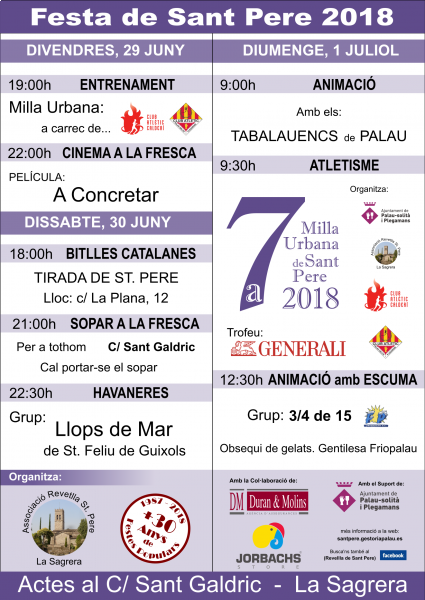 Programa de les Festes