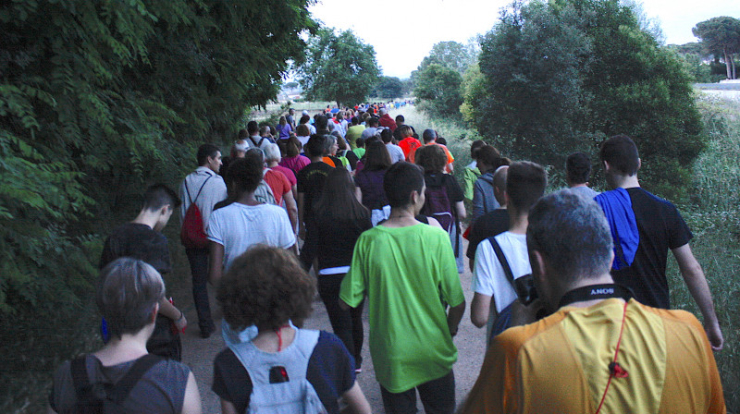 Més de 600 persones han participat a la Caminada
