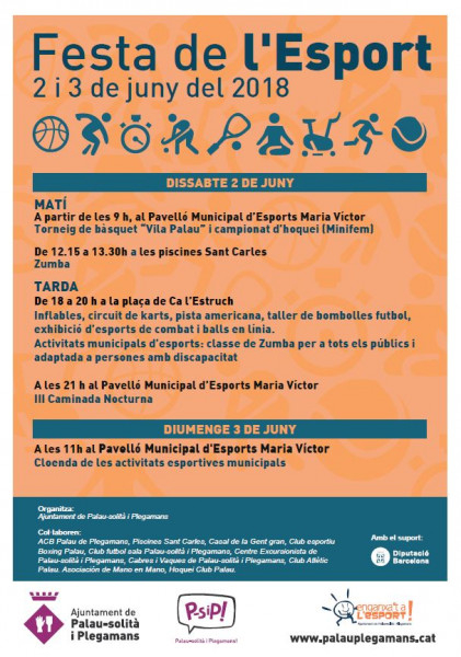 Cartell Festa de l'Esport