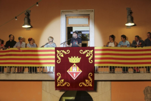 Pregó de Festa Major. Imatge presa per Miquel Monfort per encàrrec de l'Ajuntament de Palau-solità i Plegamans.